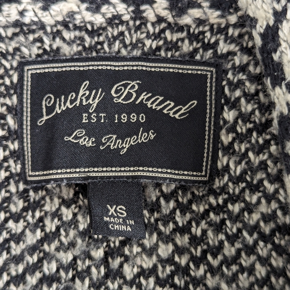 Lucky Brand Open-Front Cardigan Size XS - Picture 2 of 5